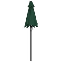 Parasol 200x224 cm aluminium groen 4