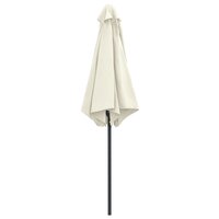 Parasol met aluminium paal 270x246 cm zandwit 4