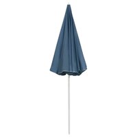 Strandparasol 240 cm blauw 4