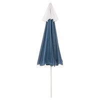 Strandparasol 240 cm blauw 4