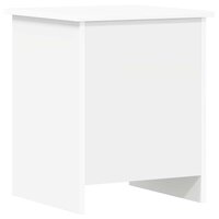 Opbergkist met opslag Wit 40 x 40 x 50 cm Bewerkt hout 2