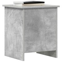 Opbergkist met opslag Betongrijs 40 x 40 x 50 cm Bewerkt hout 3