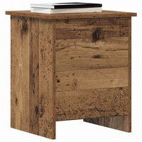 Opbergkist met opslag Oud hout 40 x 40 x 50 cm Bewerkt hout 3