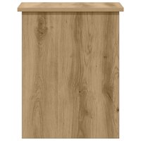 Opbergkist Artisanaal eiken 40 x 40 x 50 cm Bewerkt hout 7