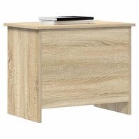 Opbergkist met opslag Sonoma Eiken 60 x 40 x 50 cm Bewerkt hout 3