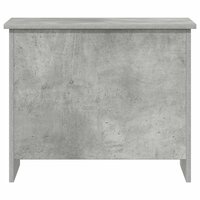 Opbergkist met opslag Betongrijs 60 x 40 x 50 cm Bewerkt hout 6