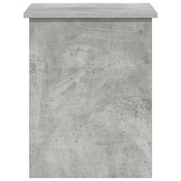 Opbergkist met opslag Betongrijs 60 x 40 x 50 cm Bewerkt hout 7