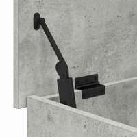 Opbergkist met opslag Betongrijs 60 x 40 x 50 cm Bewerkt hout 8