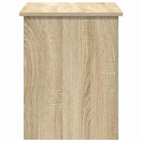 Opbergkist met opslag Sonoma Eiken 80 x 40 x 50 cm Bewerkt hout 5