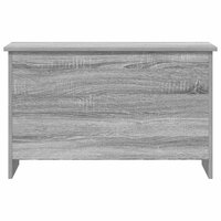 Opbergkist met opslag Grijs Sonoma 80 x 40 x 50 cm Bewerkt hout 6