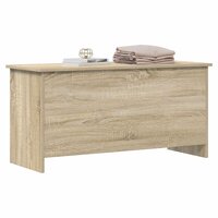 Opbergkist Sonoma Eiken 100 x 40 x 50 cm Bewerkt hout 3