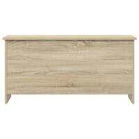 Opbergkist Sonoma Eiken 100 x 40 x 50 cm Bewerkt hout 6