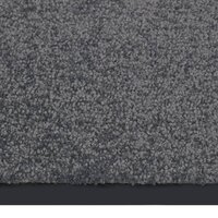 Deurmat 60x80 cm antracietkleurig 4