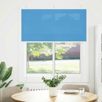 Pliss&amp;eacute; rolgordijn 115x100cm stofbreedte 115cm polyester blauw 2
