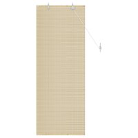 Rolgordijn Naturel 40x160 cm Bamboe 3