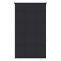 Buitenrolgordijn UV-bescherming Antracietkleurig Polyester 2