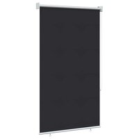 Buitenrolgordijn UV-bescherming Antracietkleurig Polyester 4