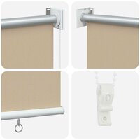 Buitenrolgordijn UV-bescherming Beige 60x140 cm (B x H) 5