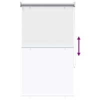 Buitenrolgordijn UV-bescherming Wit 60x230 cm (B x H) 8