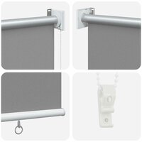 Buitenrolgordijn UV-bescherming Lichtgrijs 60x140 cm (B x H) 5