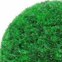Kunstbuxusballen met LED-verlichting 2 st 27 cm groen 3