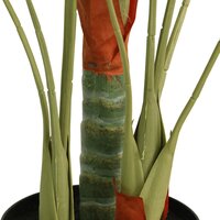Kunstpalmboom met 3 stammen 85 cm polypropeen groen 2