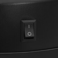 Prullenbak met automatische sensor 40 L koolstofstaal zwart 7