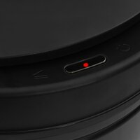 Prullenbak met automatische sensor 70 L koolstofstaal zwart 6