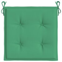 Tuinstoelkussens 2 st 40x40x4 cm oxford stof groen 6