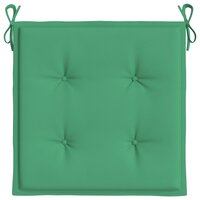 Tuinstoelkussens 6 st 40x40x4 cm oxford stof groen 6