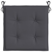 Tuinstoelkussens 6 st 50x50x4 cm oxford stof antracietkleurig 6