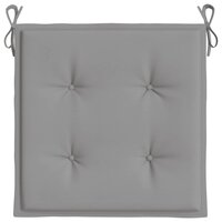 Tuinstoelkussens 6 st 50x50x4 cm oxford stof grijs 6