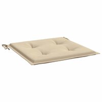 Tuinstoelkussens 4 st 50x50x4 cm oxford stof beige 5