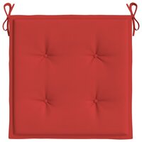 Tuinstoelkussens 4 st 50x50x4 cm oxford stof rood 6