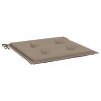 Tuinstoelkussens 4 st 50x50x4 cm oxford stof taupe 5