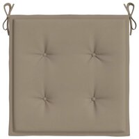 Tuinstoelkussens 4 st 50x50x4 cm oxford stof taupe 6