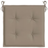 Tuinstoelkussens 6 st 50x50x4 cm oxford stof taupe 6