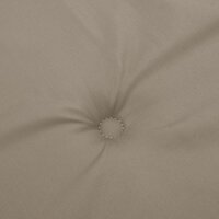 Tuinstoelkussens 4 st hoge rug120x50x3 cm stof taupe 8