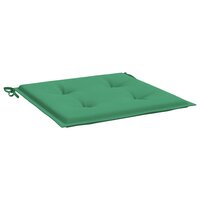 Tuinstoelkussens 4 st 40x40x4 cm oxford stof groen 5