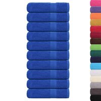 Handdoeken FROGN 10 st 50x100 cm 360 g/m&amp;sup2; blauw 2