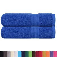 Douchehanddoeken FROGN 2 st 70x140 cm 360 g/m&amp;sup2; blauw 2