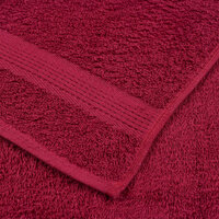 Douchehanddoeken FROGN 2 st 70x140 cm 360 g/m&amp;sup2; bordeaux 6