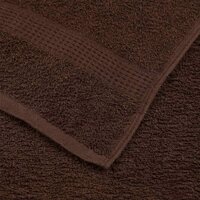 Douchehanddoeken FROGN 2 st 70x140 cm 360 g/m&amp;sup2; bruin 6