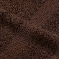 Douchehanddoeken FROGN 2 st 70x140 cm 360 g/m&amp;sup2; bruin 7