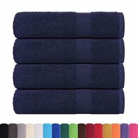 Handdoeken FROGN 4 st 50x100 cm 360 g/m&amp;sup2; marineblauw 2