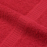Badhanddoeken FROGN 2 st 100x150 cm 360 g/m&amp;sup2; rood 7