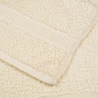 Handdoeken FROGN 2 st 50x100 cm 360 g/m&amp;sup2; cr&amp;egrave;me 6