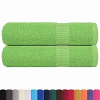Handdoeken FROGN 2 st 50x100 cm 360 g/m&amp;sup2; appelgroen 2