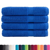 Handdoeken SOLUND 4 st 600 g/m&amp;sup2; 100x200 cm blauw 2