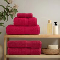 Handdoeken SOLUND 10 st 600 g/m&amp;sup2; 100x200 cm rood 3
